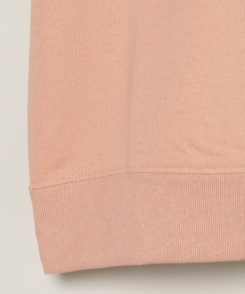 three dots(スリードッツ)の「オーガニックコットン スウェットシャツ(スウェット・メンズ・ピンク/イエロー・MEDIUM/LARGE)」の6枚目の写真