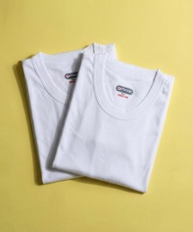 OUTDOOR PRODUCTS（アウトドアプロダクツ）の「【OUTDOOR/アウトドア】2P 丸首Tシャツ/2枚セット 丸首Tシャツ クルーネック 半袖 カットソー 無地 シンプル インナー（インナーウェア/肌着）」