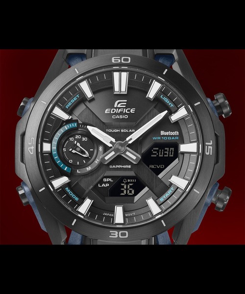 EDIFICE(CASIO)(エディフィス)の「SOSPENSIONE / タフソーラー / ECB-2300YDC-1AJF(アナログ腕時計・メンズ・ブラック・FREE)」の2枚目の写真