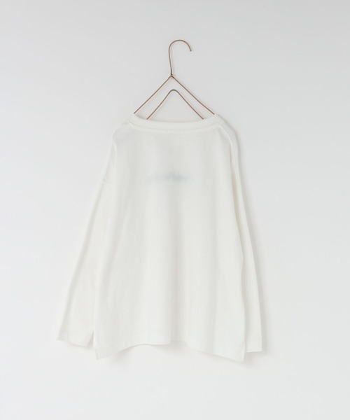 LOWRYS FARM（ローリーズファーム）の「プリントロゴＴＬＳ　581452（Tシャツ/カットソー・キッズ・チャコールグレー/グレー/オフホワイト/ピンク・110cm/120cm/130cm/140cm/150cm）」の21枚目の写真