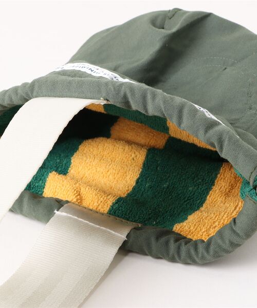 PUEBCO(プエブコ)の「VINTAGE JUMPSUIT FABRIC DRAWSTRING BAG(ハンドバッグ・メンズ・その他・ONE SIZE)」の4枚目の写真