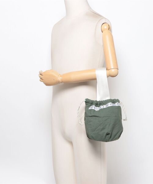 PUEBCO(プエブコ)の「VINTAGE JUMPSUIT FABRIC DRAWSTRING BAG(ハンドバッグ・メンズ・その他・ONE SIZE)」の11枚目の写真