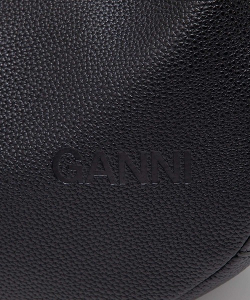 GANNI（ガニー）の「GANNI Hobo Medium Grained ガニー ホーボー ショルダーバッグ（ショルダーバッグ・レディース・ブラック・FREE）」の11枚目の写真