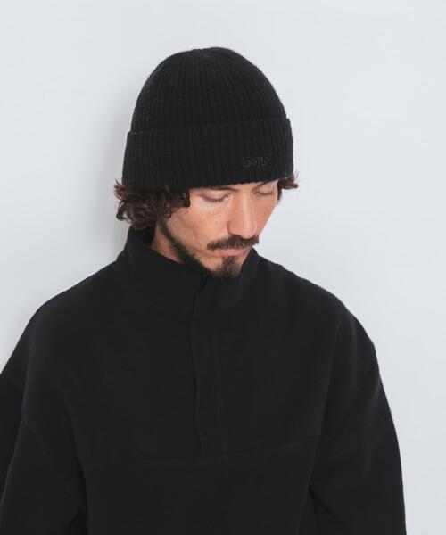 URBAN RESEARCH Sonny Label（アーバンリサーチサニーレーベル）の「OOPS　ニット帽（ニットキャップ/ビーニー・メンズ・グレー/ブラック/ブラウン・ONE）」の4枚目の写真