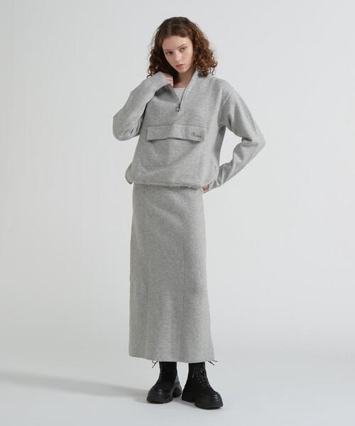 AVIREX（アヴィレックス）の「《直営店限定》SHAGGY SKIRT/シャギースカート（スカート・レディース・ブラウン/グレー/ライトグリーン・F）」の13枚目の写真