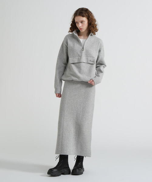 AVIREX（アヴィレックス）の「《直営店限定》SHAGGY SKIRT/シャギースカート（スカート・レディース・ブラウン/グレー/ライトグリーン・F）」の12枚目の写真