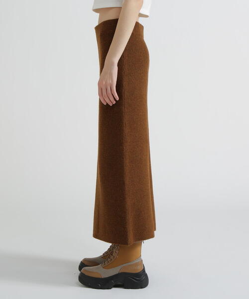 AVIREX（アヴィレックス）の「《直営店限定》SHAGGY SKIRT/シャギースカート（スカート・レディース・ブラウン/グレー/ライトグリーン・F）」の17枚目の写真