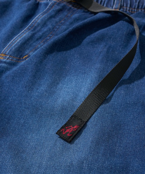 Gramicci（グラミチ）の「【Gramicci/グラミチ】STRETCH DENIM NN-PANT CROPPED / ストレッチデニムテーパードパンツ GMP5-SJP13（デニムパンツ・メンズ・インディゴブルー/サックスブルー/ワンウォッシュ・SMALL/X-LARGE/LARGE/MEDIUM）」の9枚目の写真