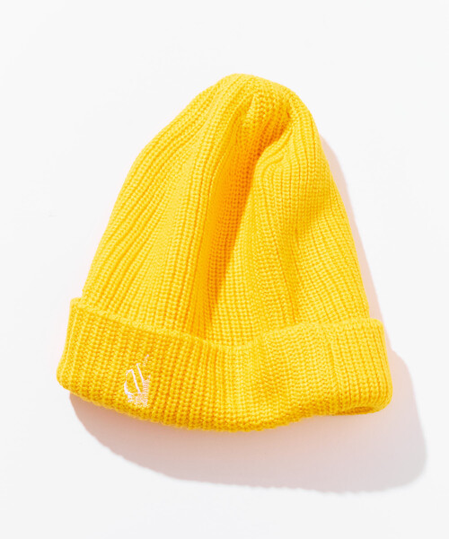 NAUTICA（ノーティカ）の「NAUTICA/ノーティカ ヴィンテージライク SAIL刺繍 ニットキャップ（ニットキャップ/ビーニー・メンズ・チャコールグレー/ブラック/ネイビー/レッド/オフホワイト/イエロー・ﾌﾘ-）」の5枚目の写真