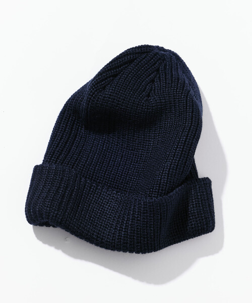 NAUTICA（ノーティカ）の「NAUTICA/ノーティカ ヴィンテージライク SAIL刺繍 ニットキャップ（ニットキャップ/ビーニー・メンズ・チャコールグレー/ブラック/ネイビー/レッド/オフホワイト/イエロー・ﾌﾘ-）」の7枚目の写真