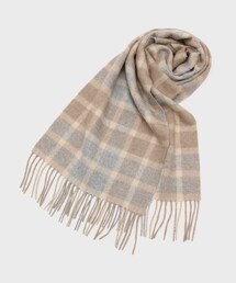 TAKEO KIKUCHI | 【洗えるカシミヤ】カシミヤ100 チェックマフラー(マフラー)