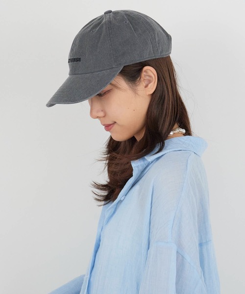 CONVERSE（コンバース）の「CONVERSE/コンバース ローキャップ ピグメント6パネル キャップ（キャップ・メンズ・ベージュ/ピンク/ブラック・57-59cm）」の6枚目の写真