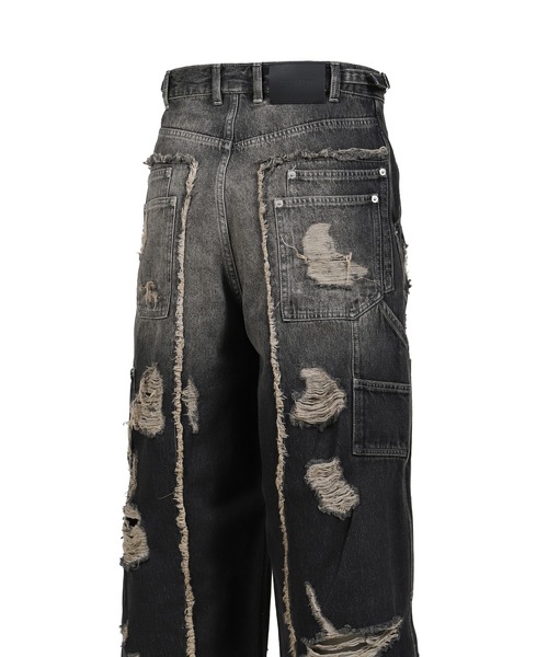 Wizzard（ウィザード）の「PAINTER DENIM PANTS(EXCLUSIVE)（デニムパンツ・メンズ・ブルー/ブラック・1/2/3）」の7枚目の写真