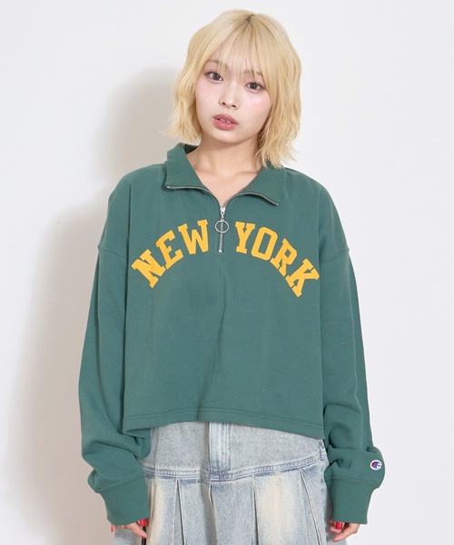 セール】【Champion】ハーフZIPプルオーバー(スウェット)|Champion セール】【Champion】ハーフZIPプルオーバー(スウェット)|Champion