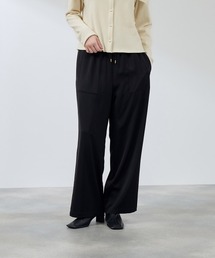 QUEENS COURT | スポンディッシュサテンイージーパンツ≪手洗い可能≫(その他パンツ)