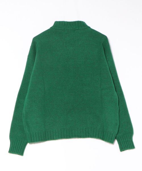 BOBO CHOSES（ボボショーズ）の「Floral turtleneck jumper（ニット/セーター・レディース・ダークグリーン・S/M/XL/XS/L）」の5枚目の写真