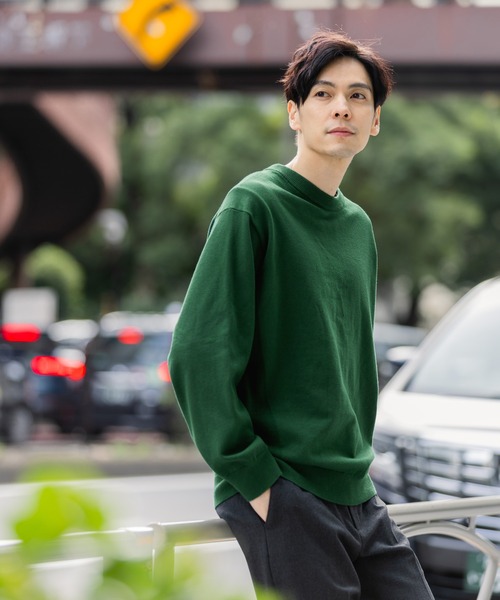 未使用 arte ダークグリーン Lサイズ ジッパーセーター セーター .-- JOEL （ダークグリーン） -MANGO - マンゴ公式オンライン