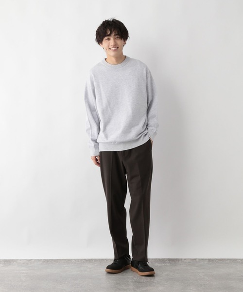 GLOBAL WORK（グローバルワーク）の「スウェーター/無地/581068（ニット/セーター・メンズ・グレー/グリーン/チャコールグレー/ネイビー・MEDIUM/X-LARGE/SMALL/LARGE）」の10枚目の写真