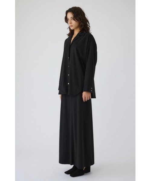 RIM.ARK(リムアーク)の「Open collar F/Suede shirt JK オープンカラーフェイクスエードシャツジャケット(シャツ/ブラウス・レディース・カーキ/ブラック・FREE)」の22枚目の写真
