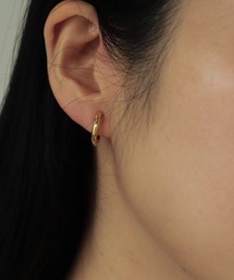 bonu.（ボヌ）の「【サージカルステンレス】 ワンタッチフープイヤリング イヤーカフ（イヤリング）」