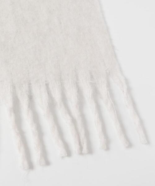 KBF（ケイビーエフ）の「ビッグフリンジバイカラーストール（マフラー・レディース・レッド系その他/ブラック系その他/イエロー系その他・ONE）」の19枚目の写真