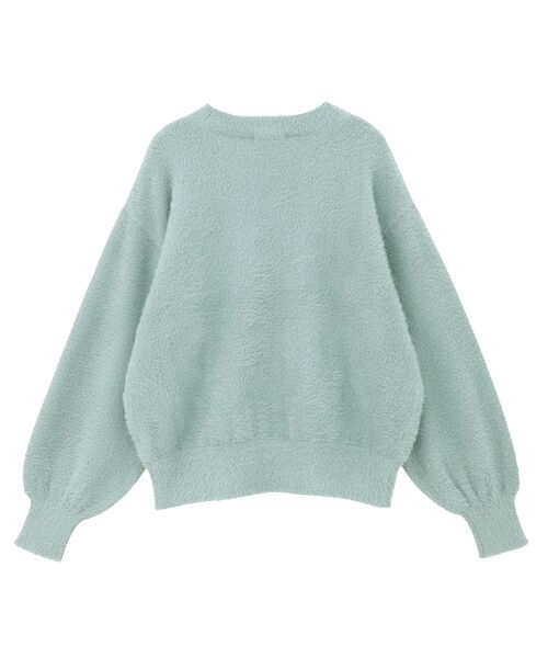 earth music&ecology(アースミュージックアンドエコロジー)の「ミニシャギープルオーバー(ニット/セーター・レディース・ライトピンク/ブルー系その他7/チャコールグレー/ライトグレー/アイボリー・FREE)」の11枚目の写真
