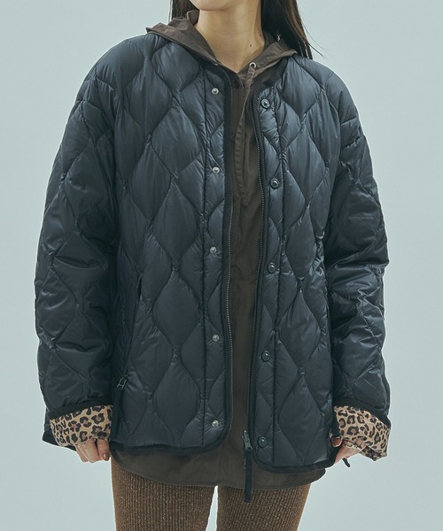 ROSE BUD別注】(TAION)MILITARY M65 LINER W-ZIP SHORT DOWN