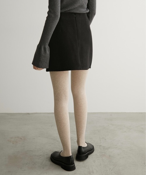 LOSCa(ロスカ)の「ウールタッチミニスカート(スカート・レディース・ブラウン/チャコールグレー/ブラック・S/M)」の19枚目の写真