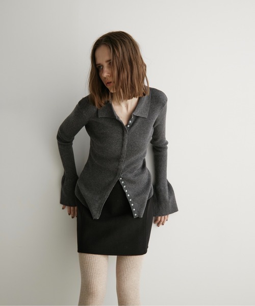 LOSCa(ロスカ)の「ウールタッチミニスカート(スカート・レディース・ブラウン/チャコールグレー/ブラック・S/M)」の20枚目の写真