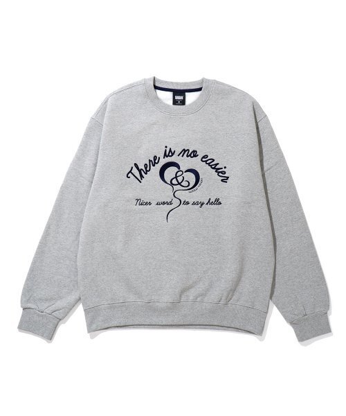 GAKKAI UNIONS(ガッカイユニオンズ)の「セイハローチェーン刺繍スウェットグレー(スウェット・レディース・その他・MEDIUM/LARGE)」の2枚目の写真