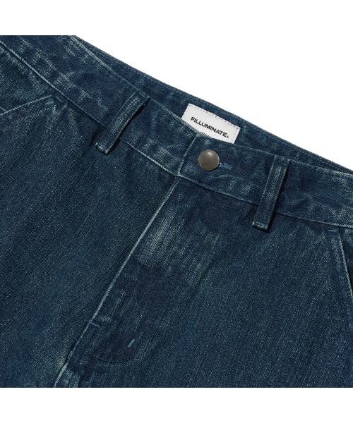 F.ILLUMINATE(フィルミネイト)の「カーペンター デニムパンツ-インディゴ(デニムパンツ・レディース・その他・MEDIUM/LARGE/SMALL)」の7枚目の写真