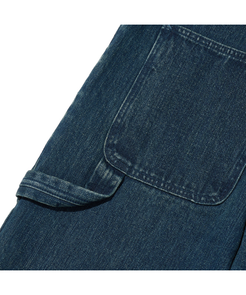 F.ILLUMINATE(フィルミネイト)の「カーペンター デニムパンツ-インディゴ(デニムパンツ・レディース・その他・MEDIUM/LARGE/SMALL)」の2枚目の写真