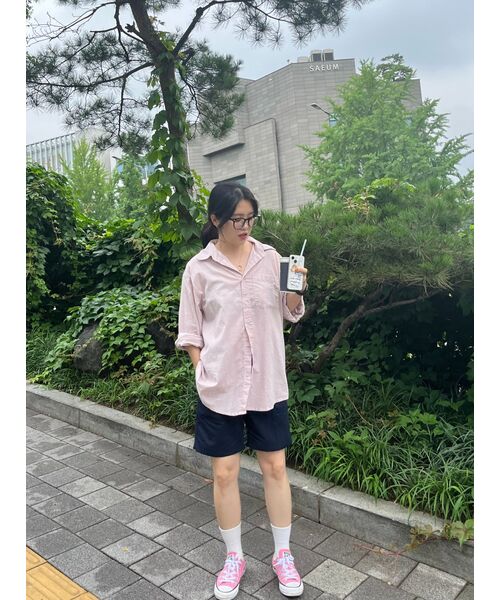 MUSINSA STANDARD（ムシンサスタンダード）の「ユーティリティショーツ [ネイビー]（その他パンツ・メンズ・その他・28/36/34/32/30/31/33/29）」の2枚目の写真