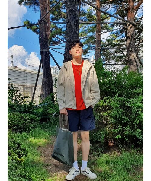 MUSINSA STANDARD（ムシンサスタンダード）の「ユーティリティショーツ [ネイビー]（その他パンツ・メンズ・その他・28/36/34/32/30/31/33/29）」の3枚目の写真