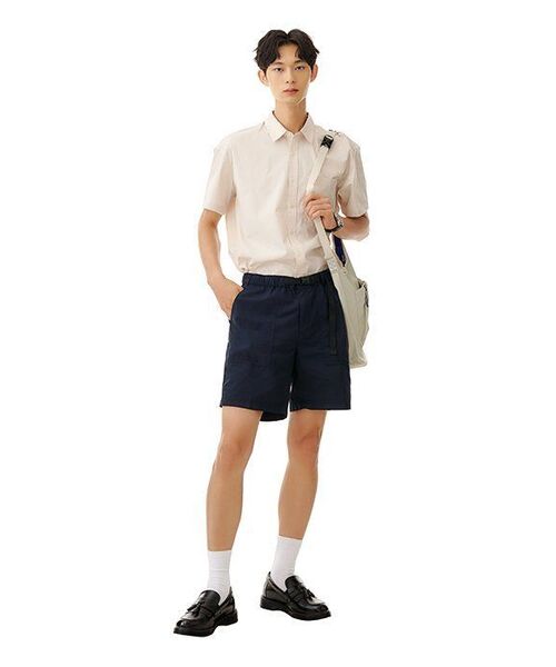 MUSINSA STANDARD（ムシンサスタンダード）の「ユーティリティショーツ [ネイビー]（その他パンツ・メンズ・その他・28/36/34/32/30/31/33/29）」の5枚目の写真