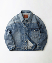 OUTSTANDING（アウトスタンディング）の「SELVEDGE DENIM 1ST JACKET_L.BLUE（デニムジャケット）」