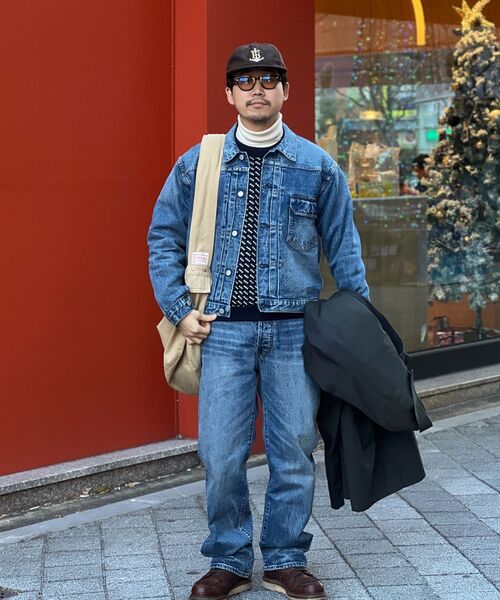OUTSTANDING（アウトスタンディング）の「SELVEDGE DENIM 1ST JACKET_L.BLUE（デニムジャケット・メンズ・その他・SMALL/MEDIUM/LARGE）」の22枚目の写真