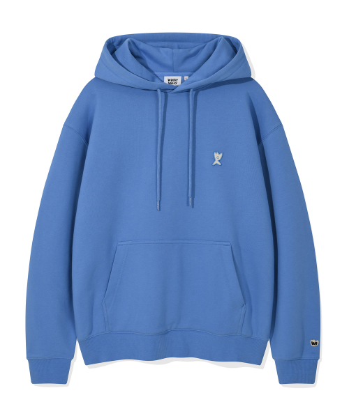 Wacky WiLLy(ワッキーウィリー)の「シグニチャーキキワッペンフードブルー(パーカー・レディース・その他・SMALL/MEDIUM/LARGE/X-LARGE)」の1枚目の写真