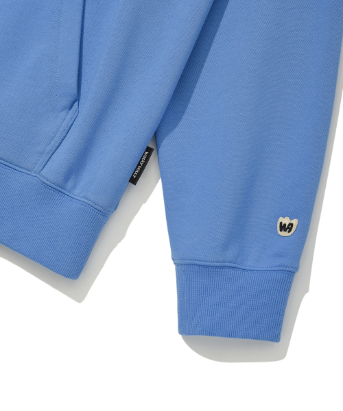 Wacky WiLLy(ワッキーウィリー)の「シグニチャーキキワッペンフードブルー(パーカー・レディース・その他・SMALL/MEDIUM/LARGE/X-LARGE)」の6枚目の写真