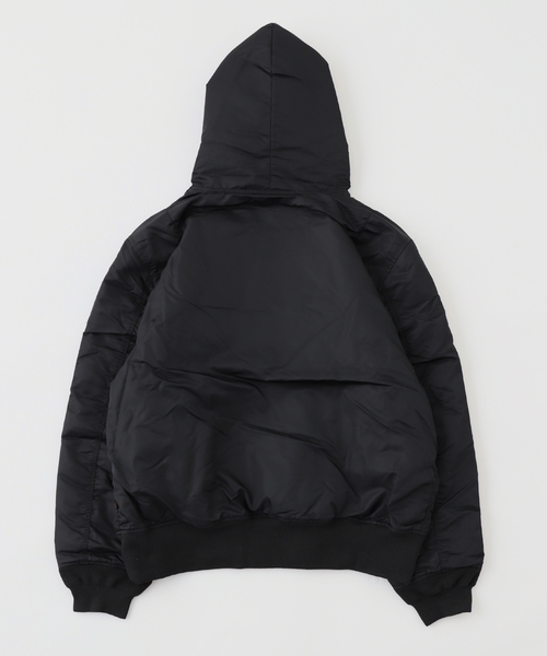 ALPHA / アルファ PULL-OVER HOODED MA-1（その他アウター）｜Alpha