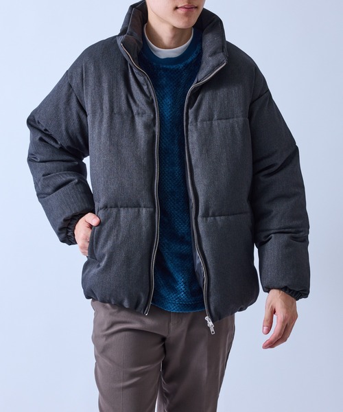 セール】ウールライク中綿ブルゾン（ブルゾン）｜ j.n.r.d（ジェー