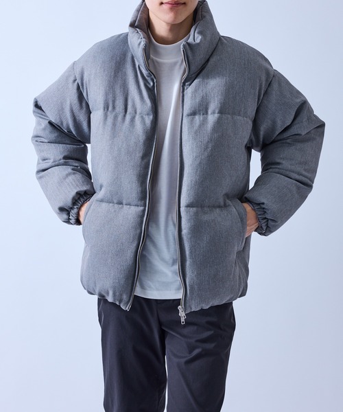  j.n.r.d（ジェー・エヌ・アール・ディー）の「ウールライク中綿ブルゾン（ブルゾン・メンズ・グレー/ブラック/ベージュ・L/LL/M/S）」の20枚目の写真