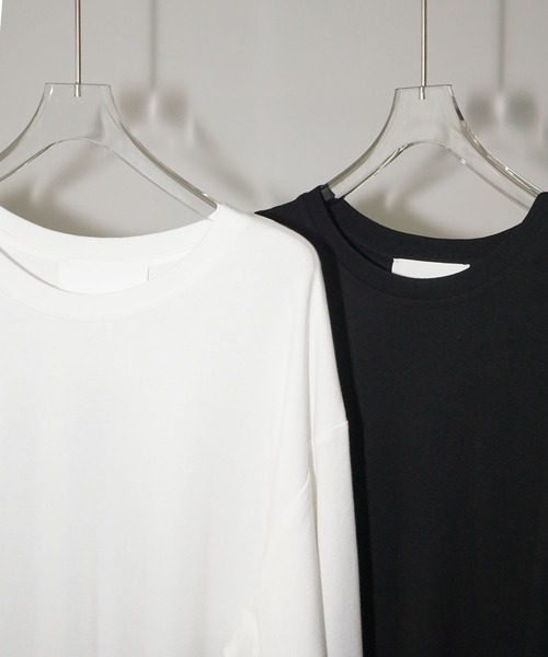 chuclla（チュクラ）の「フリルヘムアシンメトリートップス chw25a135（Tシャツ/カットソー・レディース・ホワイト/ブラック・FREE）」の20枚目の写真