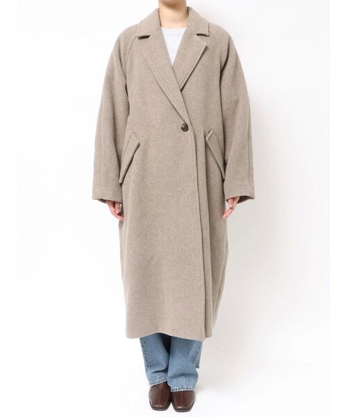 セール】ルーズシルエットチェスターコート（チェスターコート