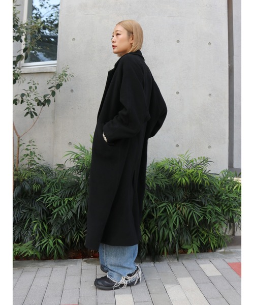 セール】ルーズシルエットチェスターコート（チェスターコート