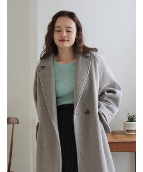 NICECLAUP  チェスターコート   アングリッド好きな方にも！ Ungrid（アングリッド）の「ルーズシルエットチェスターコート