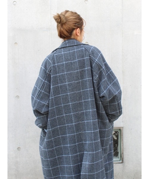 Ungrid（アングリッド）の「ルーズシルエットチェスターコート（チェスターコート・レディース・ヘザーグレー/ブラック/その他1・SMALL/MEDIUM）」の14枚目の写真