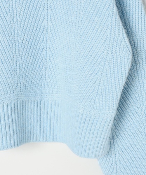 niko and...(ニコアンド)の「【WILLIAM B.ELIOTT】バックリボンニットプルオーバー(ニット/セーター・レディース・パープル/ライトブルー・LARGE/MEDIUM)」の19枚目の写真