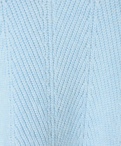 niko and...(ニコアンド)の「【WILLIAM B.ELIOTT】バックリボンニットプルオーバー(ニット/セーター・レディース・パープル/ライトブルー・LARGE/MEDIUM)」の21枚目の写真