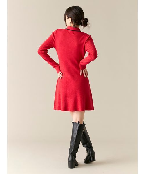 セール】【LILY BROWN×MARY QUANT】ビジューボタンミニニット